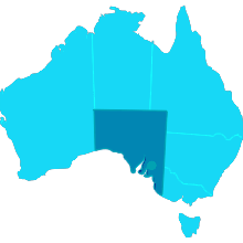 Mapa Adelaide
