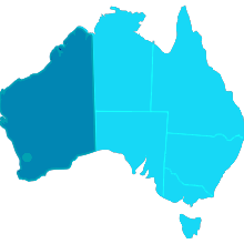 Mapa Perth