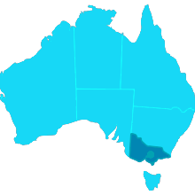 Mapa Brisbane y Gold Coast